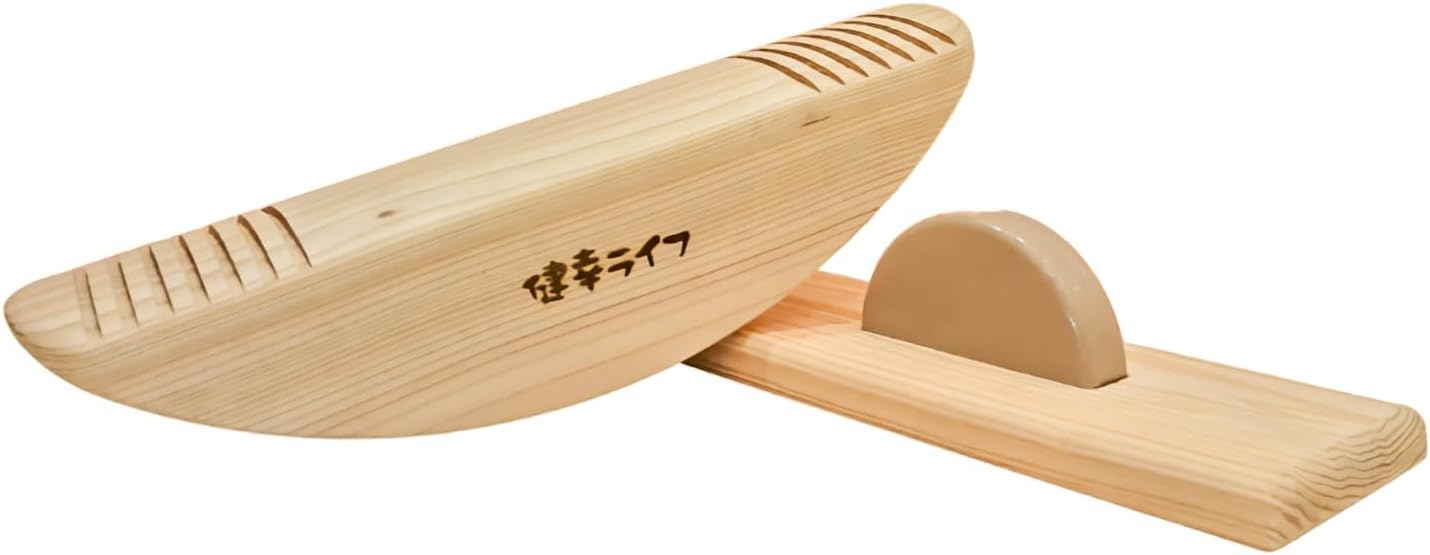 あしふみ健幸ライフ｜国産杉 足踏みステッパー 溝タイプ