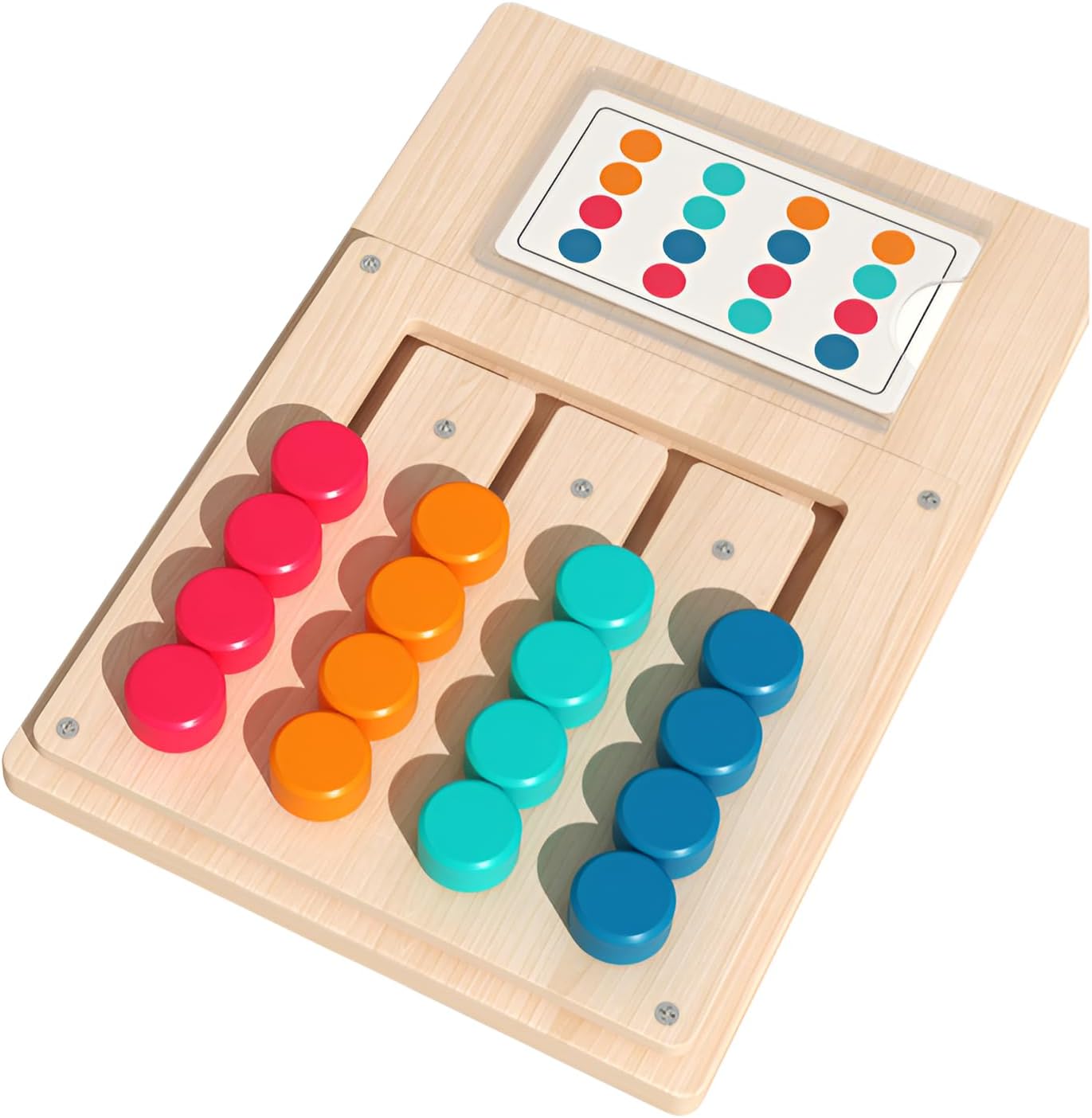 Arklove｜脳トレ木製パズル 4段階難易度 携帯用